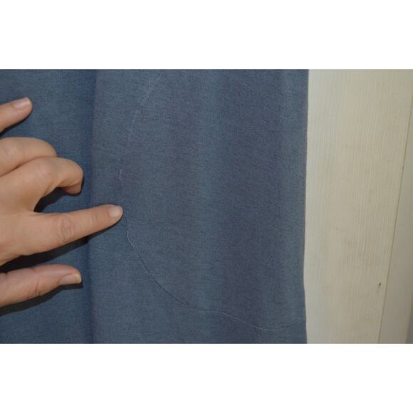 Bryn Walker Women’s Maxi Dress Size Small Greyish Blue W/Pockets USA 1/2 Sleeve - Picture 6 of 9